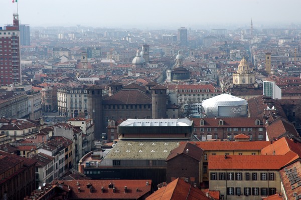Piazza Castello (view from Mole Antonelliana)